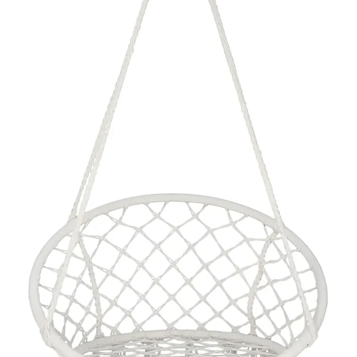 GENERICO - Silla Colgante Terraza Y Hogar Hamaca Grecia Blanco