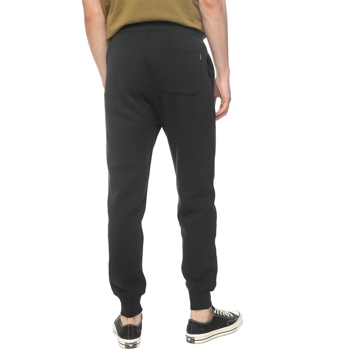 CONVERSE - Pantalón Converse Core Rib Cuff Hombre Negro
