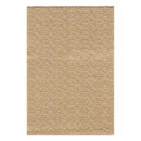 Alfombra Yute 140X200 cm LAVABLE Gold T12