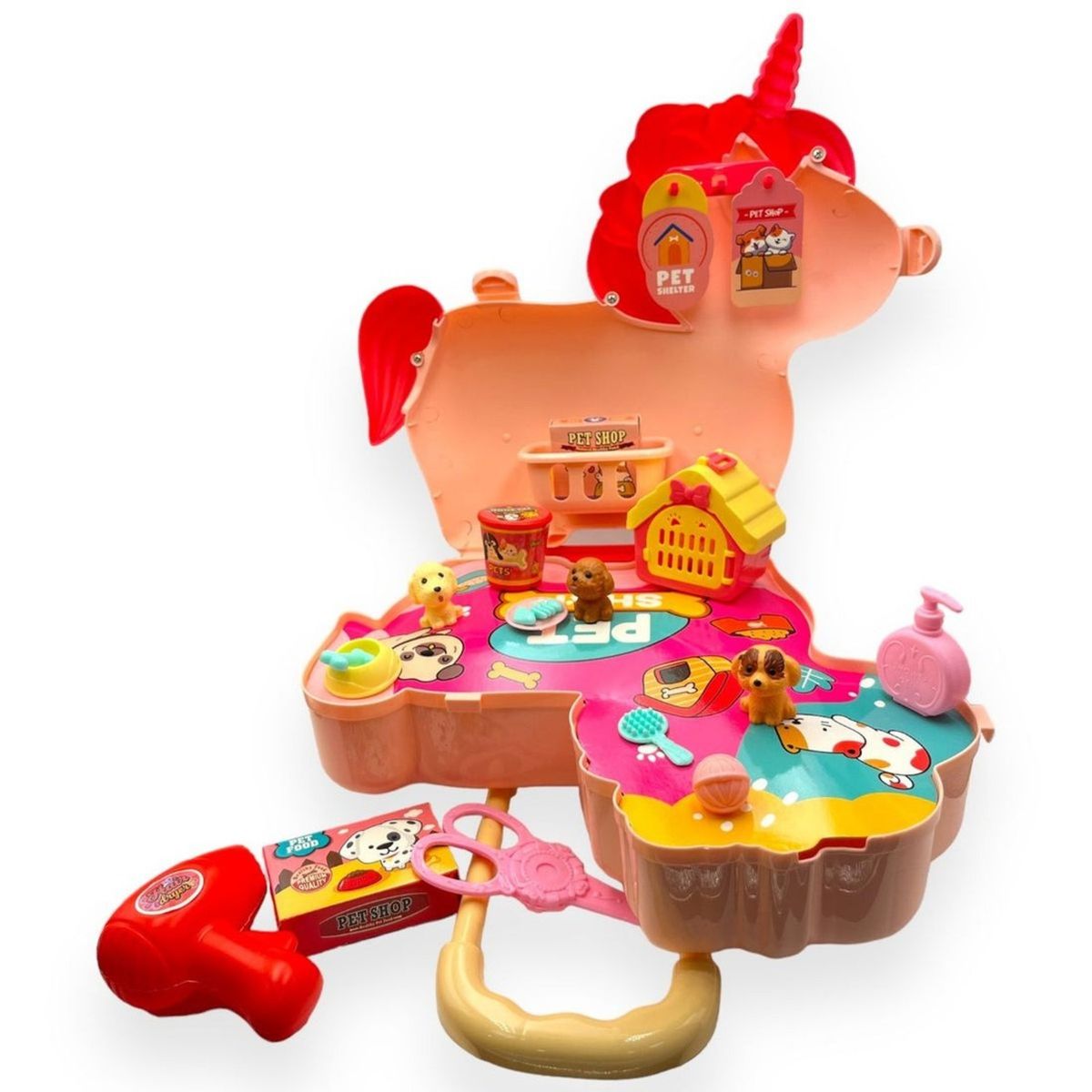 GENERICO - MALETA PET UNICORNIO