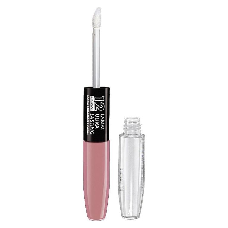Labial 2 Pasos Ultra Lasting 12 Hrs 5 ml Rosa