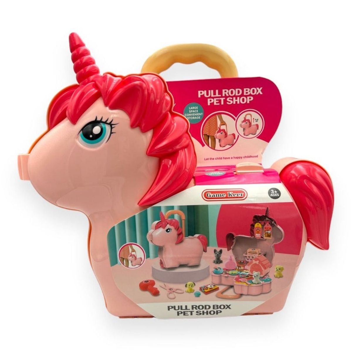 GENERICO - MALETA PET UNICORNIO