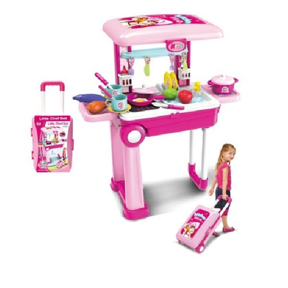 GENERICO - SET MALETA 2 EN 1 COCINA