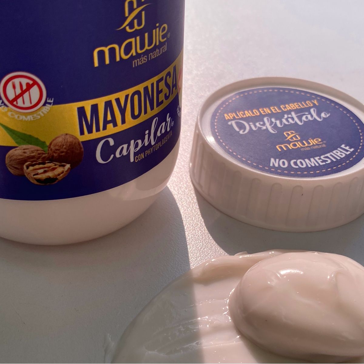 GENERICO - Tratamiento Capilar Mayonesa Mawie 500ml  Reparación Intensiva