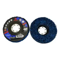 METALFER - Disco De Limpieza Remueve Pintura Y Oxido Inox 4 1/2 Hemic