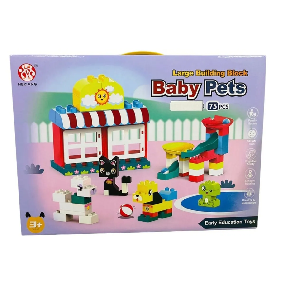 GENERICO - BLOCKES MASCOTAS 75PCS