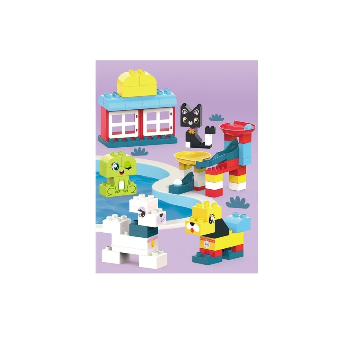 GENERICO - BLOCKES MASCOTAS 75PCS