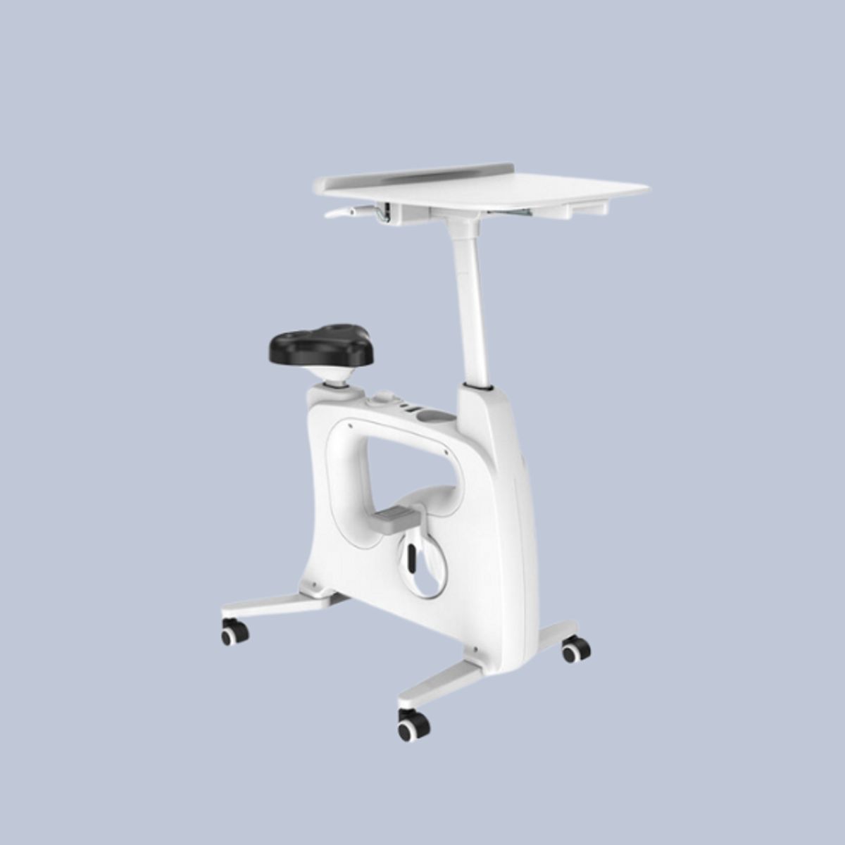 ERGOSTORE - Ergobike Bicicleta Estática con Escritorio Ajustable Silenciosa