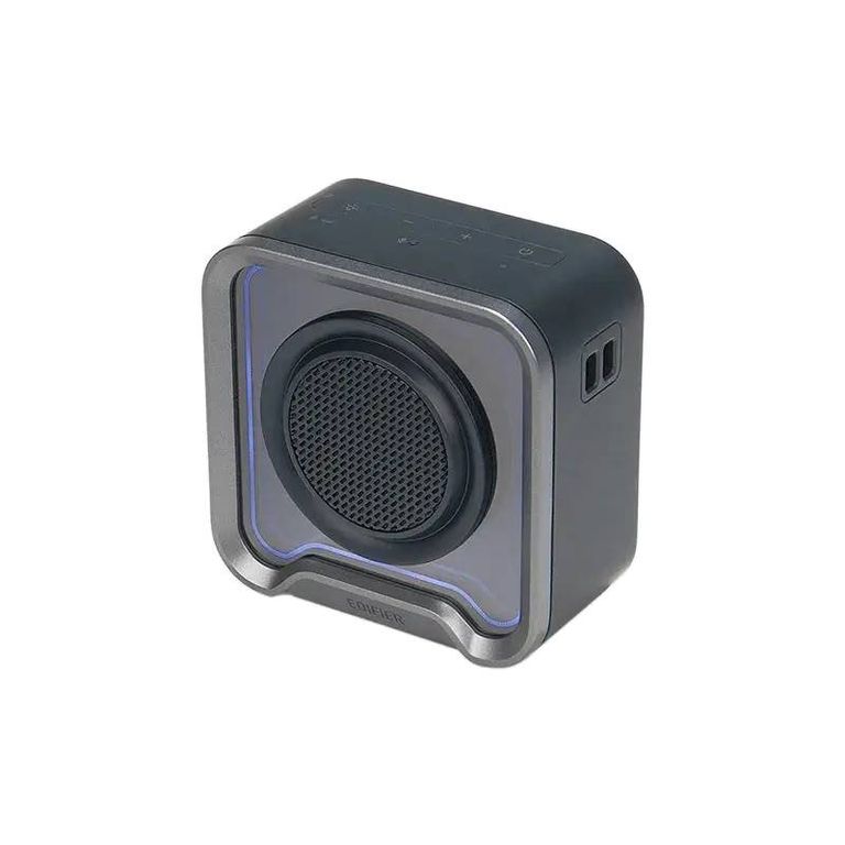 Parlante Portatil Qs20 Black Con Bluetooth