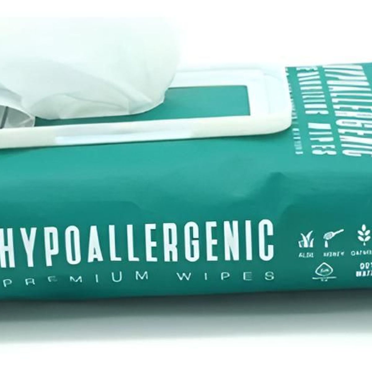 GENERICO - Toallas Toallitas Húmedas Wipes Mascotas Perros Gatos 40 Ud - Verde