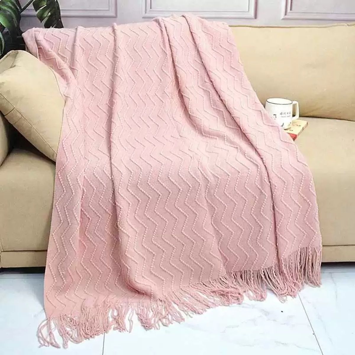 GENERICO - Manta Decorativa Para Sofa Sillon Cama Aguayo Abrigador