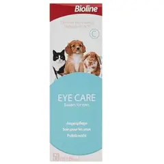 BIOLINE - Eye Care Balsam 50 ml Limpiador Suave para Higiene Ocular de Perros y Gatos