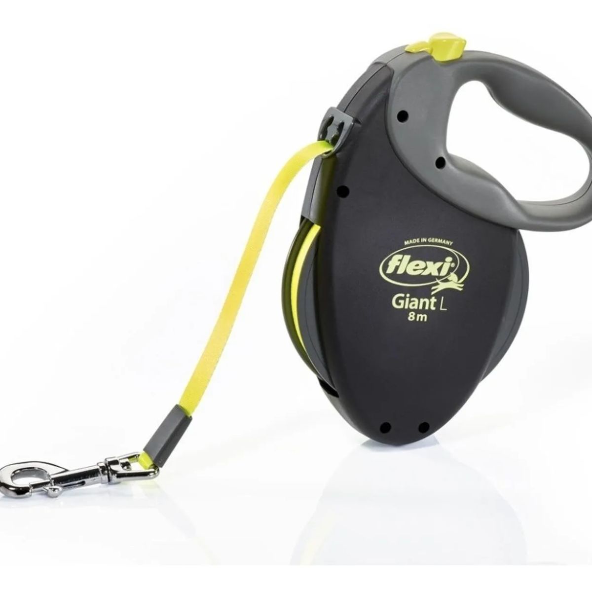 FLEXI - Correa Retráctil Para Perro Flexi Giant Talla L 8m Max. 50kg Amarillo