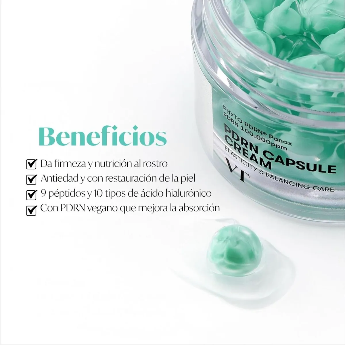 VT COSMETICS - Crema Pdrn Encapsulado Vt Cosmetics - Cosmética Coreana