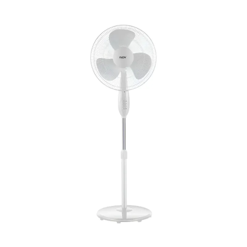 GENERICO - Groven Ventilador RD-40B De pie - 16 " - Blanco - Plástico - 3