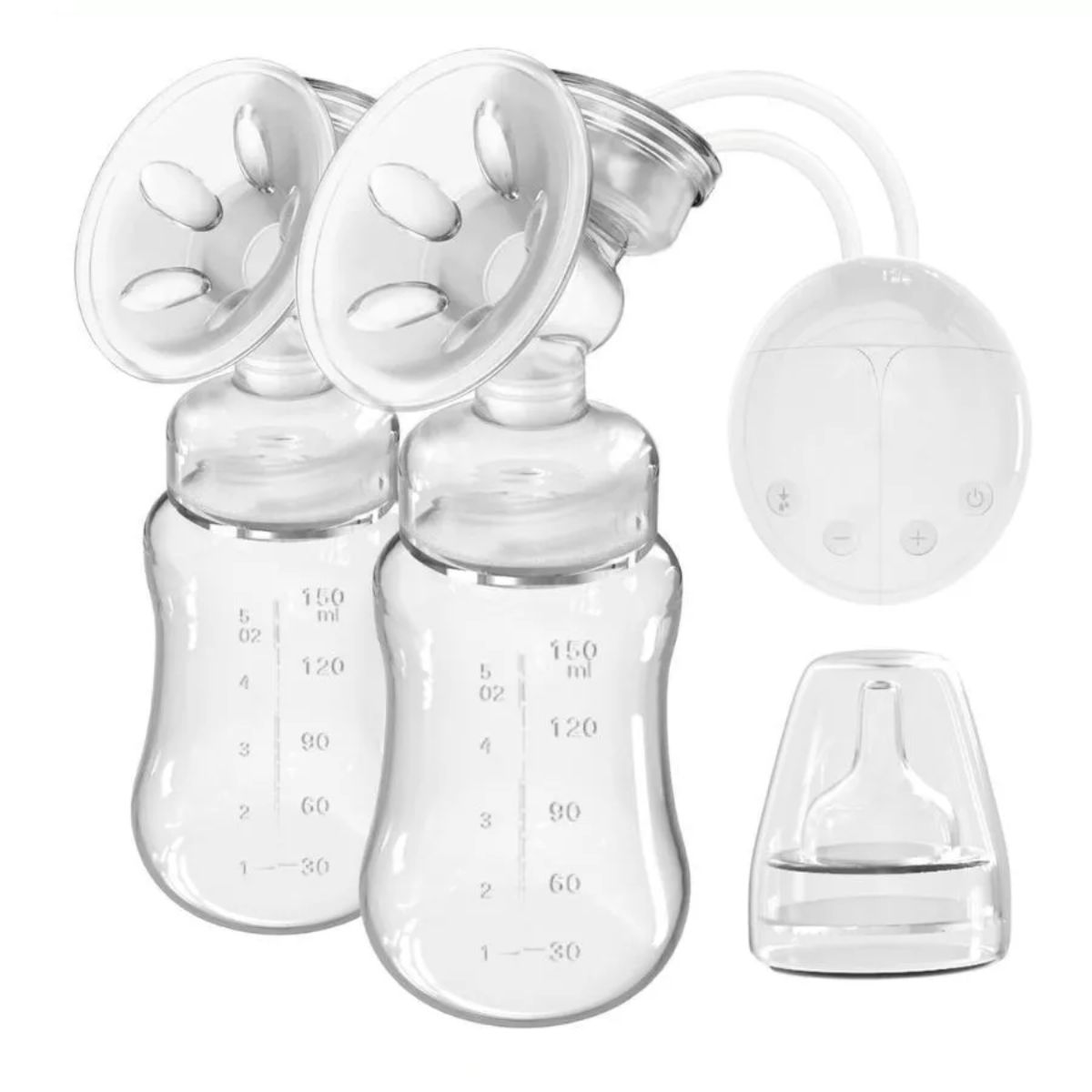 GENERICO - Extractor De Leche Materna Eléctrico Automatico Dos Vasos