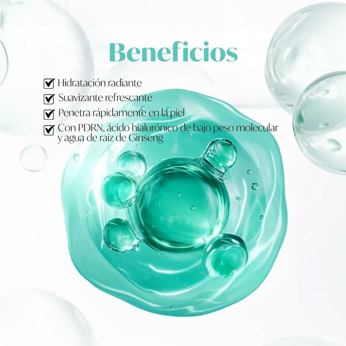 VT COSMETICS - VT Cosmetics PDRN Hyaluronic Acid Micro Bubble Serum 70ml