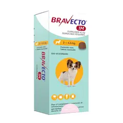 BRAVECTO - 1M (1 Mes) 45 mg - Antiparasitario Masticable para Perros Muy Pequeños (2–4.5 kg)