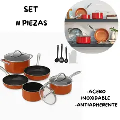 MOVI - Juego de Ollas de Cocina 11 Piezas