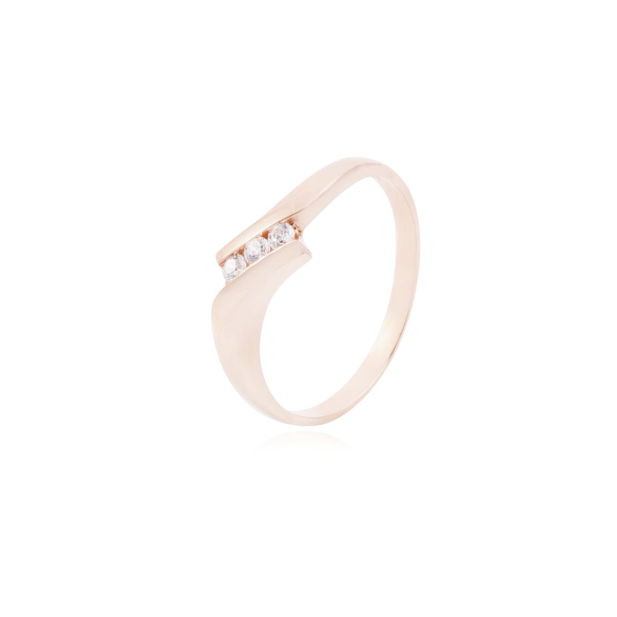 JB JOYAS BARON - Anillo Oro Miel 18kt Tres Circones
