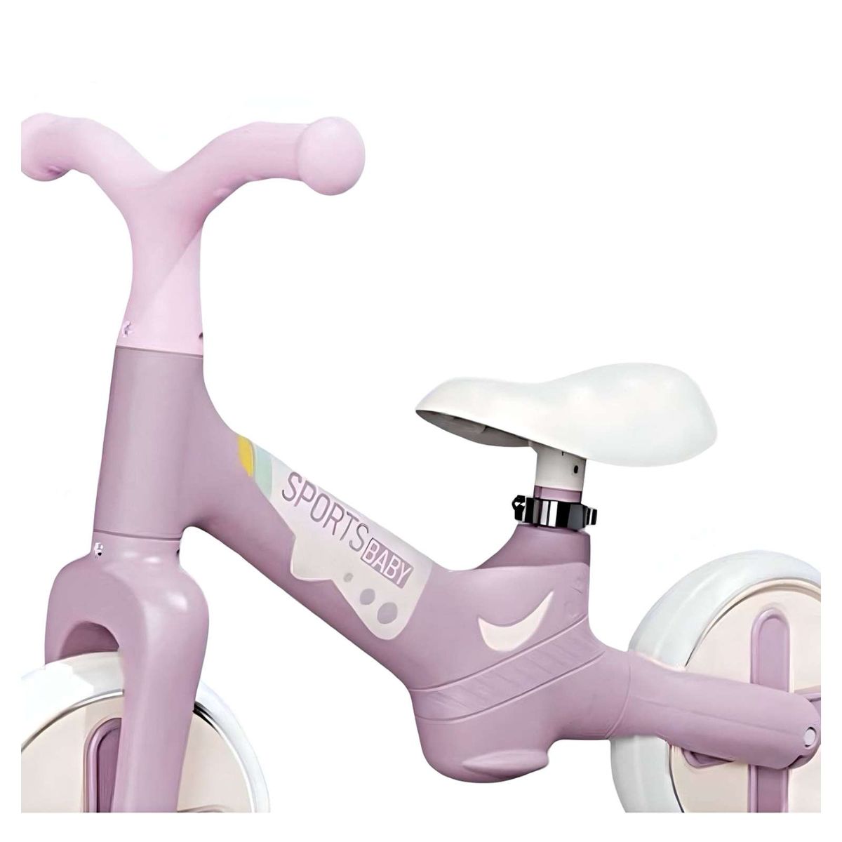 GENERICO - Bicicleta Equilibrio Balance Aprendizaje Sin Pedales Rosa