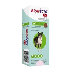 BRAVECTO - 1M (1 Mes): Antiparasitario Masticable para Perros de 10 a 20 kg (Protección 37 Días)
