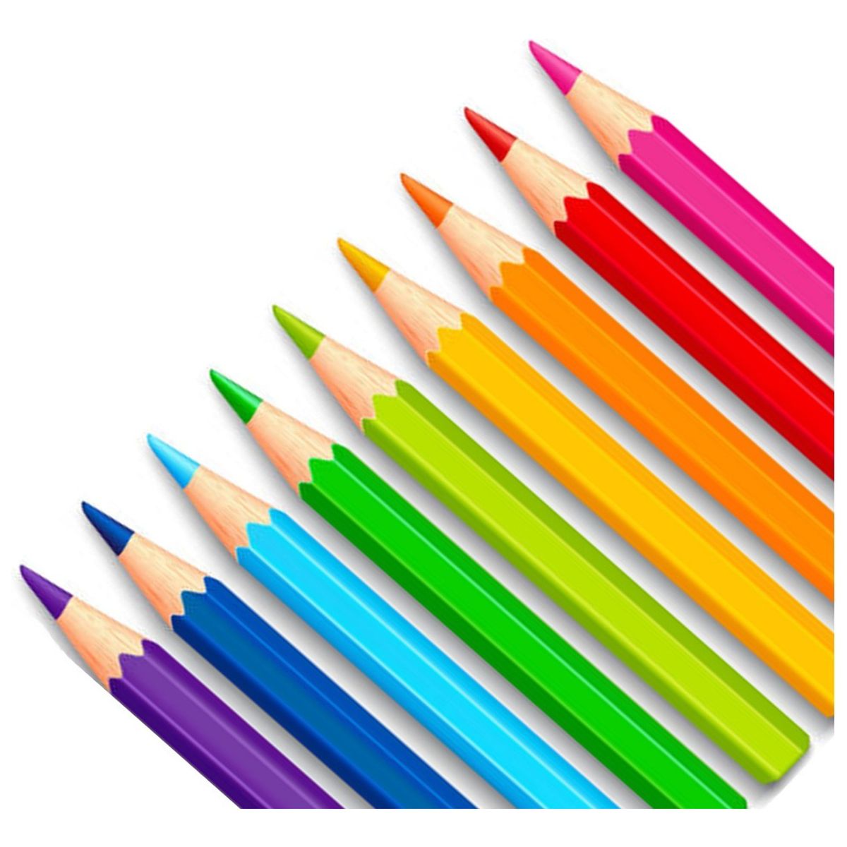 ARCA SHOPPING - Set 24 Lapices De Colores Lapices De Dibujo Lápiz De Madera