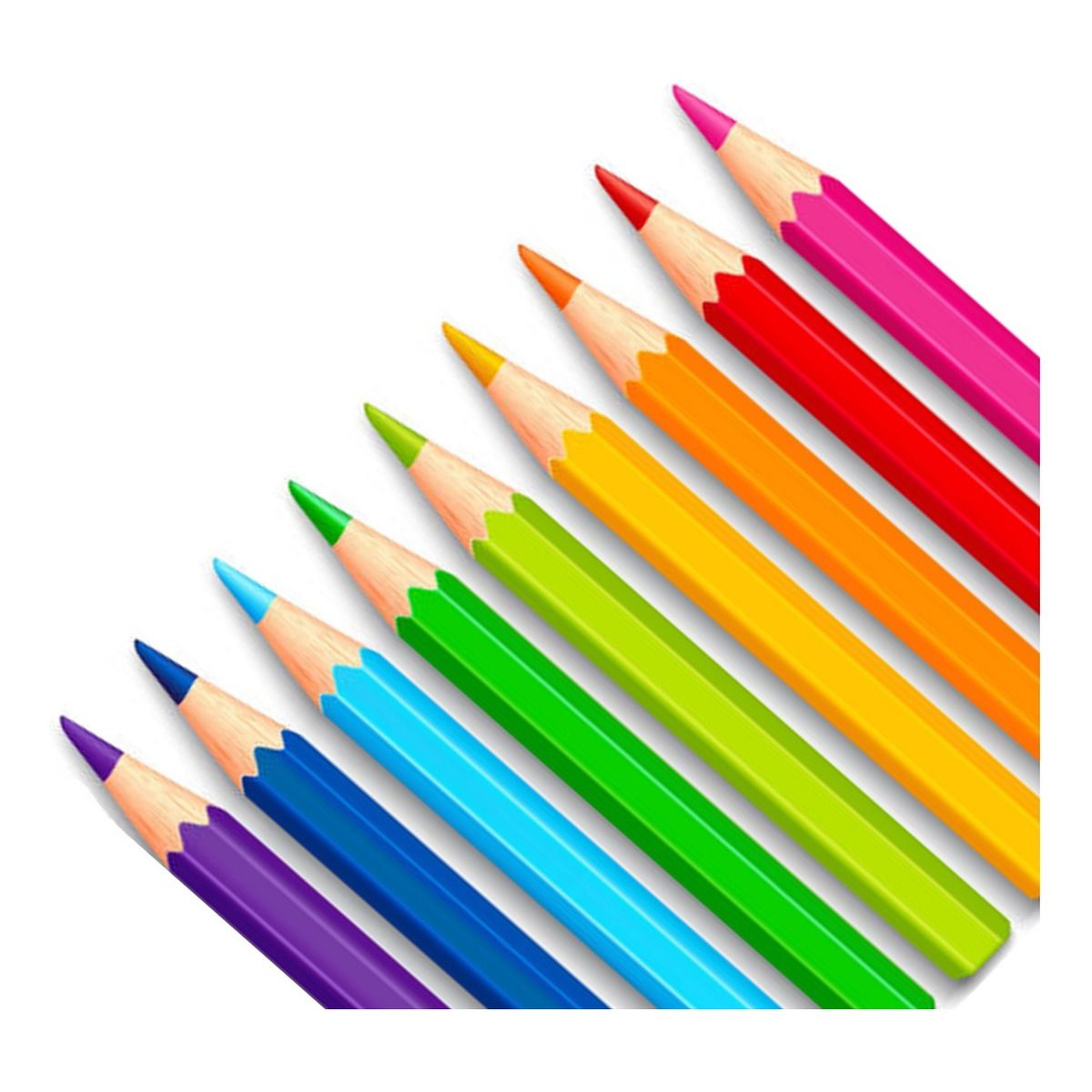 ARCA SHOPPING - Set 24 Lapices De Colores Lapices De Dibujo Lápiz De Madera