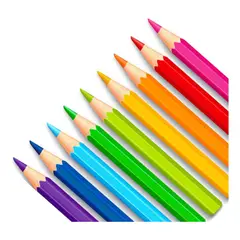 ARCA SHOPPING - Set 24 Lapices De Colores Lapices De Dibujo Lápiz De Madera