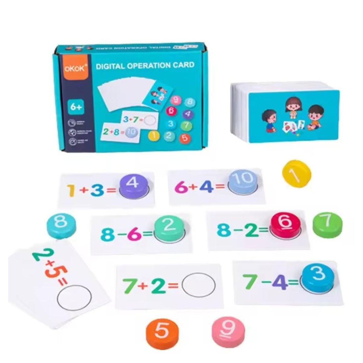 OEM - Juego pensamiento lógico matemáticas Montessori