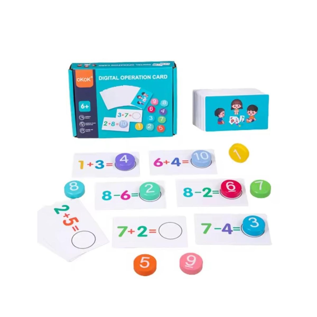 OEM - Juego pensamiento lógico matemáticas Montessori