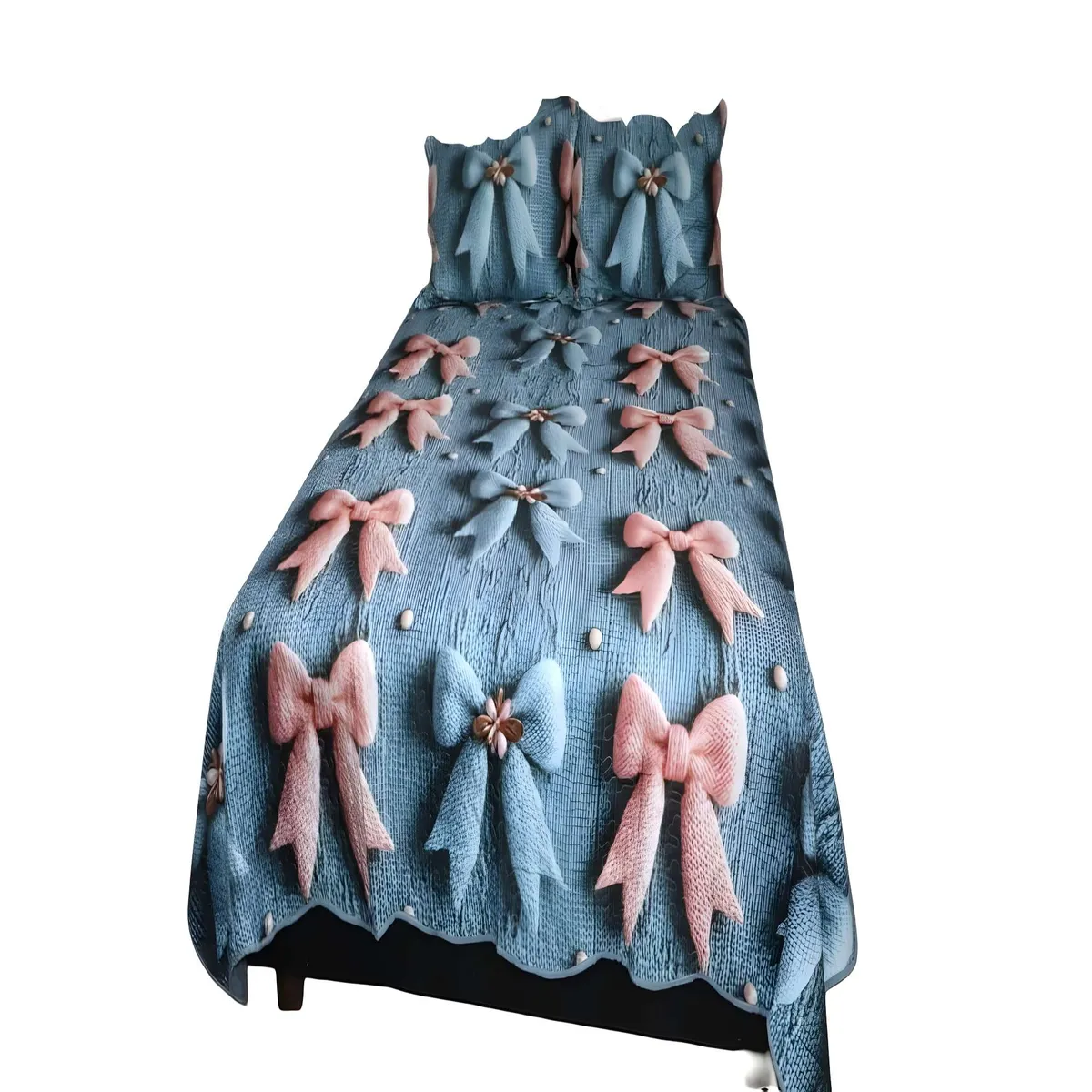 GENERICO - CUBRECAMA DE VERANO 3D PLAZA Y MEDIA 180 X 230 CM V10