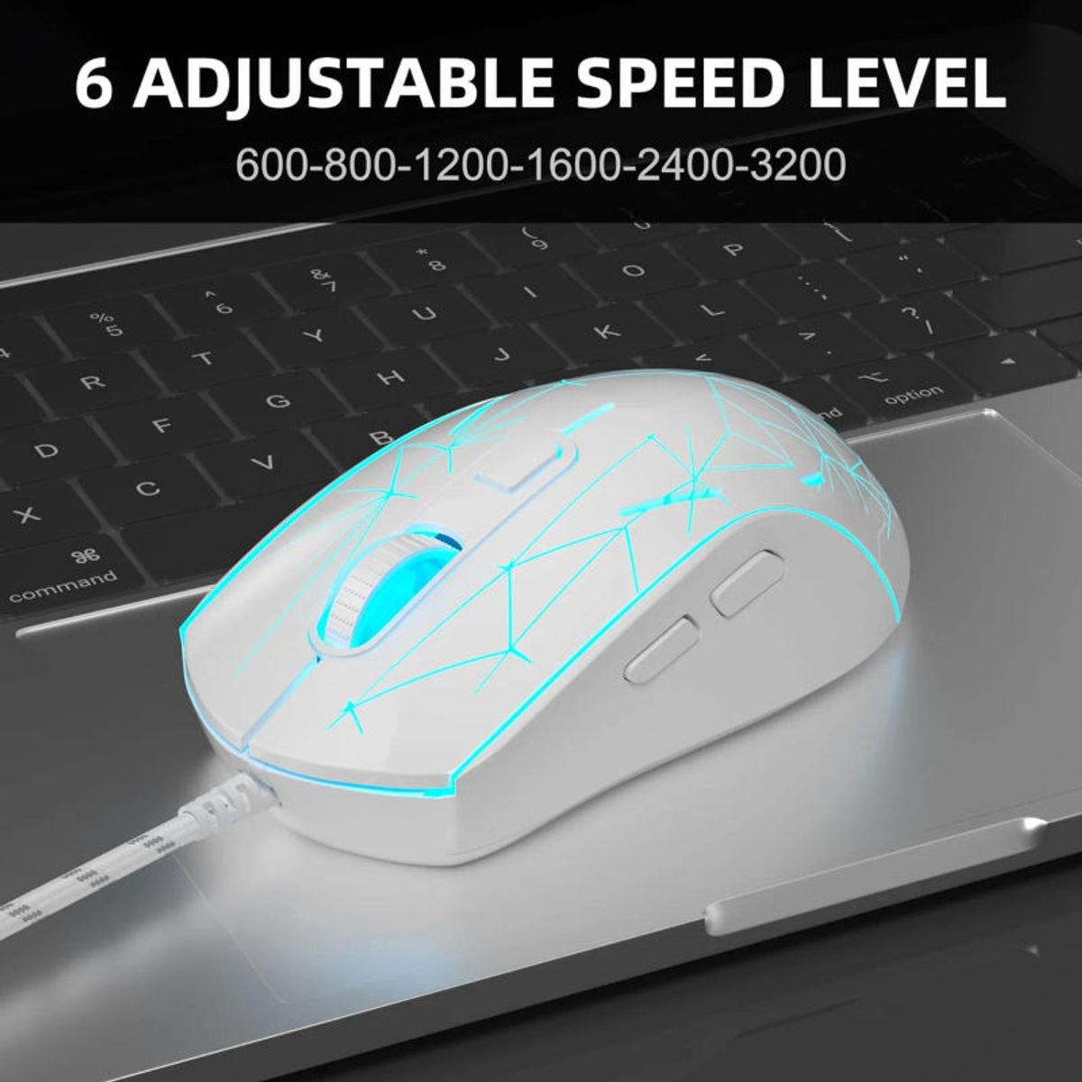 MAGEGEE - Magegee mouse G6 blanco