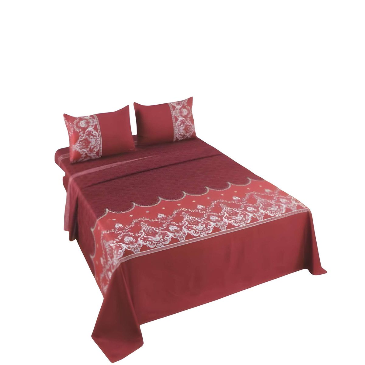 GENERICO - JUEGO DE SABANAS DE VERANO  15 PLAZA BURDEO