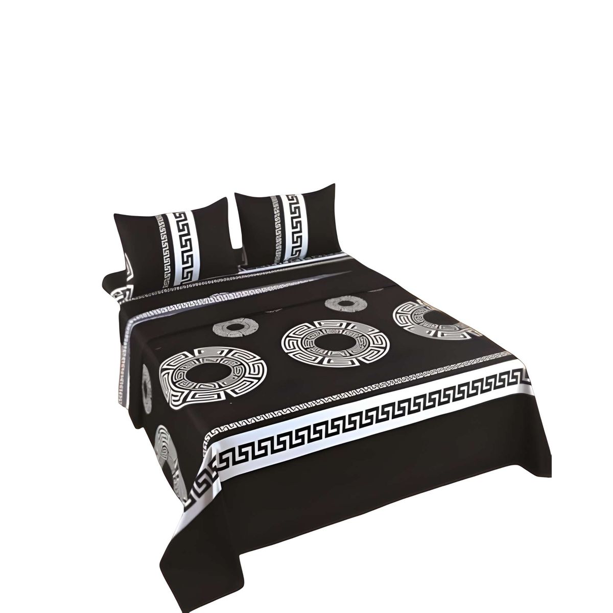 GENERICO - JUEGO DE SABANAS DE VERANO  KING NEGRO2