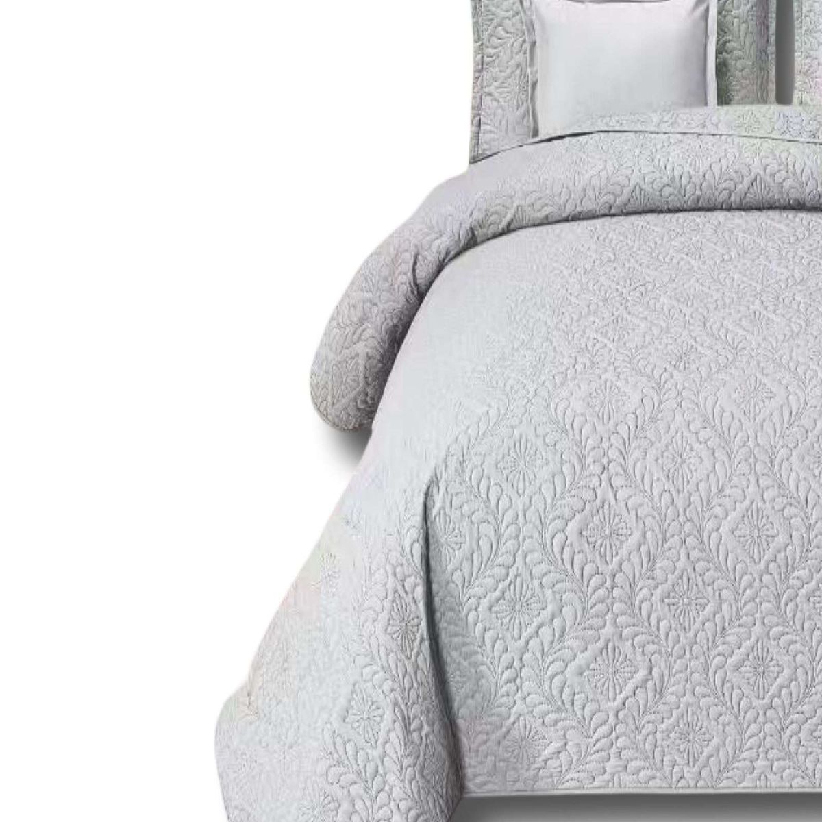 GENERICO - CUBRECAMA 9 PIEZAS 2 PLAZAS QUILT MAS SABANAS MAS CORTINA DE TELA