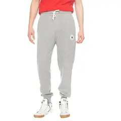 CONVERSE - Pantalón Core Rib Cuff Hombre Gris