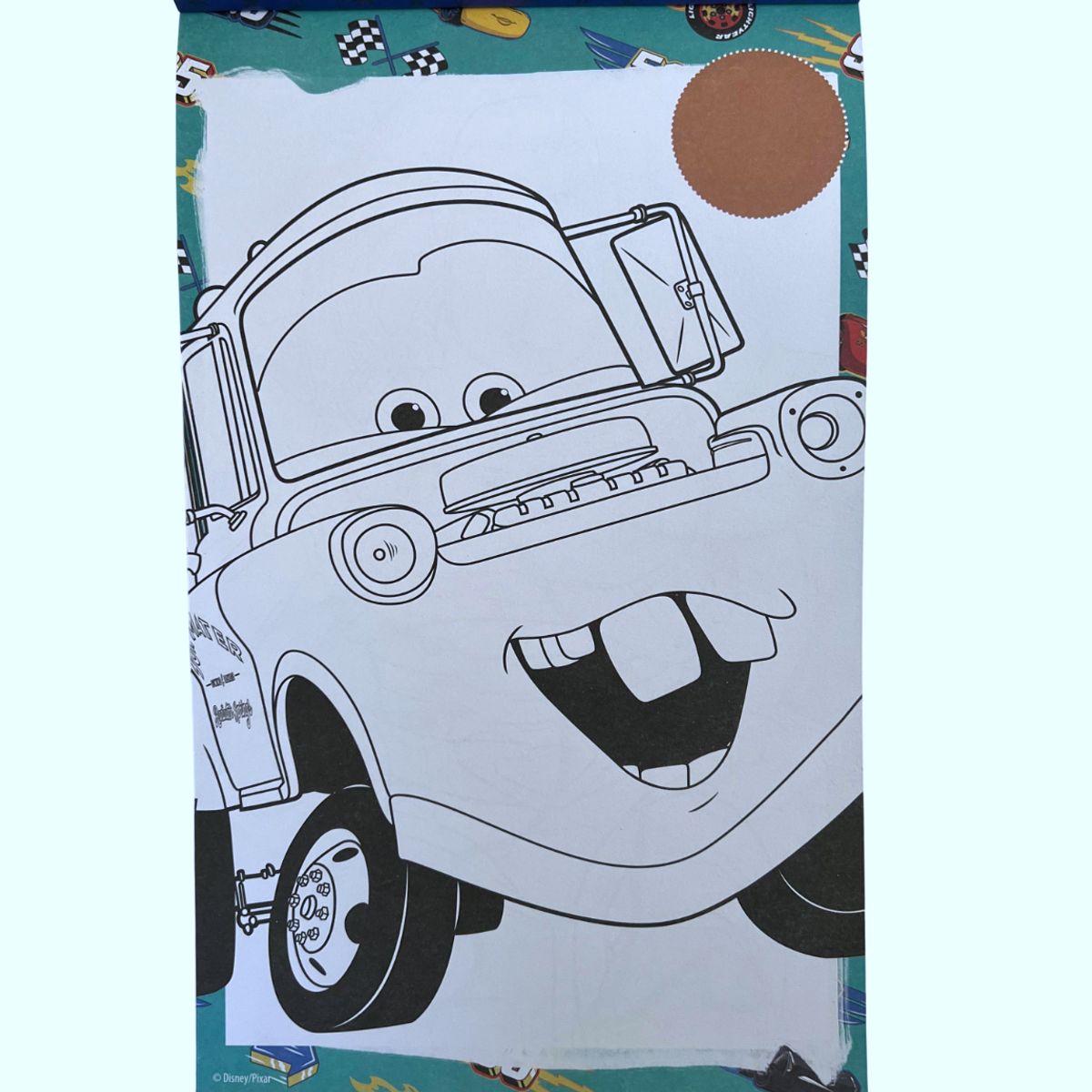 VERTICE - Libro de stickers para colorear Pixar