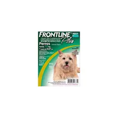 FRONT LINE - FRONTLINE Plus Pipeta Perros (Hasta 10 kg) - Control Total de Pulgas, Garrapatas y Piojos