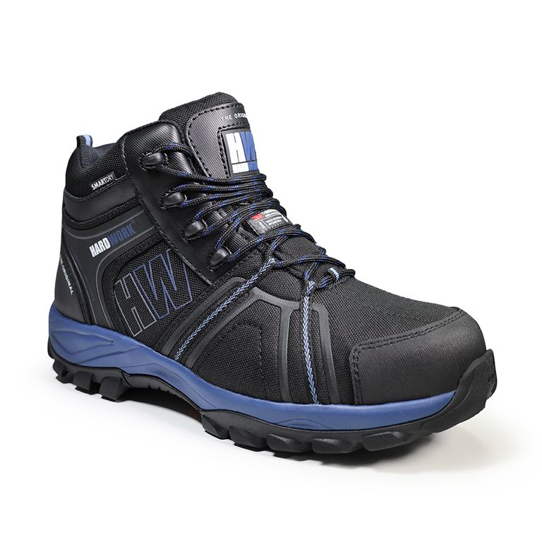 Calzado de Seguridad HW Bering Low Navy Negro 34