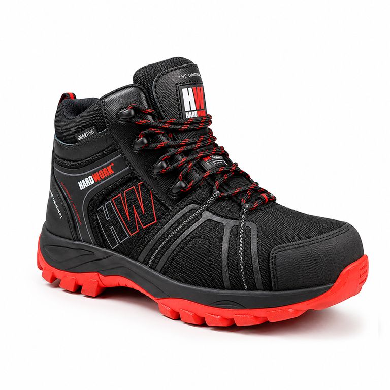 Calzado de Seguridad HW Bering Low Red Rojo 45