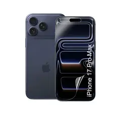 ROCK SPACE - Lámina Hidrogel para iPhone 17 Pro Max Air - Blanco