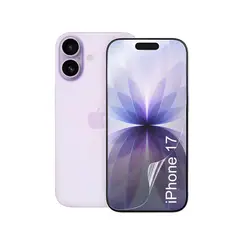 ROCK SPACE - Lámina Hidrogel para iPhone 17 Pro Max Air - Blanco