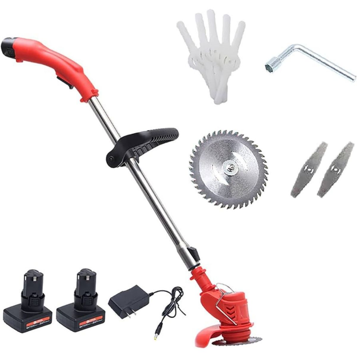 IRM - Cortadora Pasto Inalambica Maquina Orilladora para Hogar