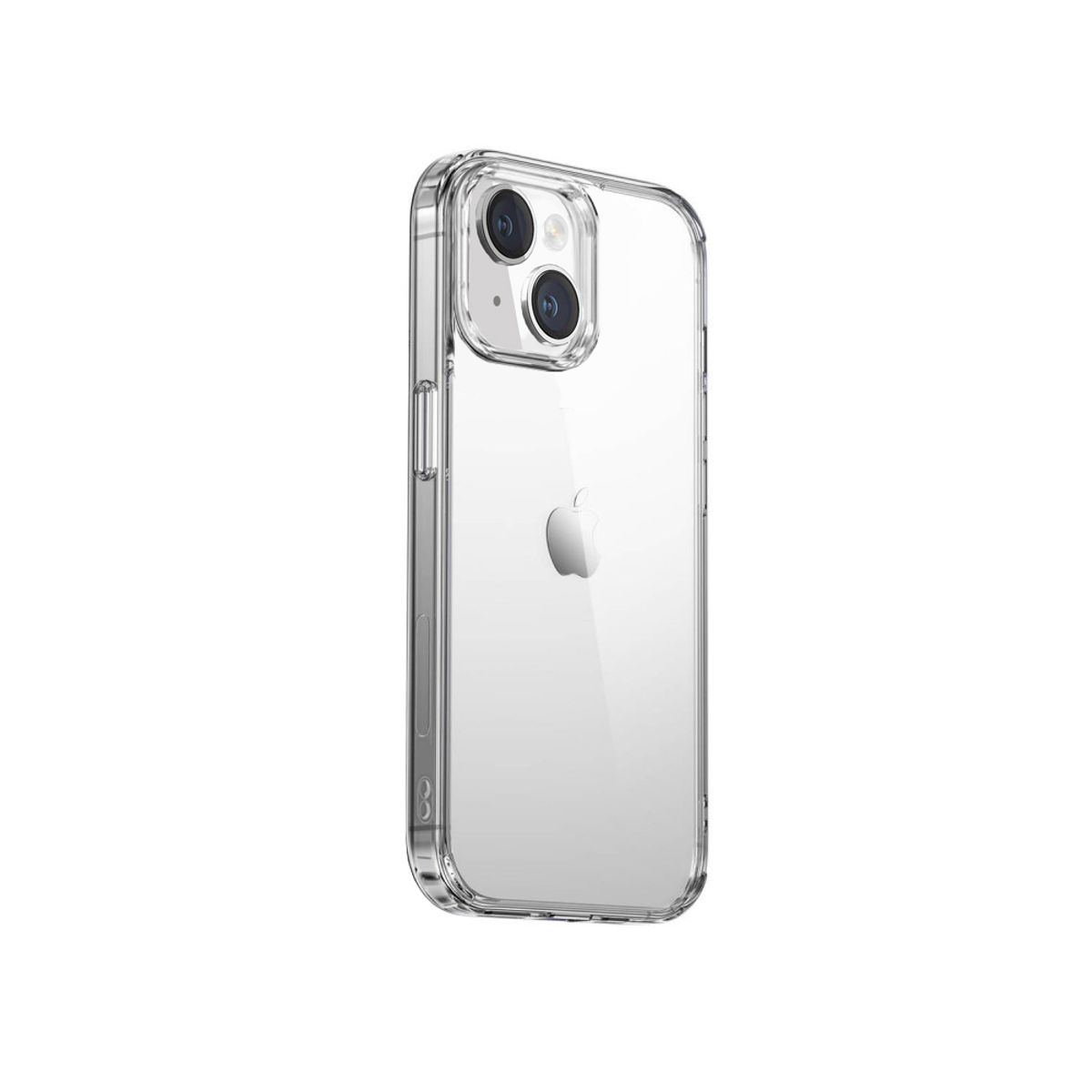 CELLBOX - Carcasa Rígida Delgada para iPhone 14 Plus / 15 Plus - Transparente