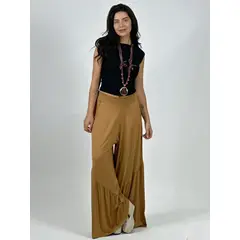 ENIGMATICA BOUTIQUE - Palazzo Algodón Casual con Faroleos