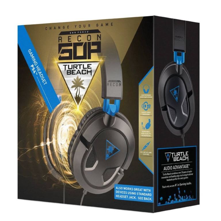 MICROSOFT Headset Turtle Beach Ear Force Recon 50p - Sniper Game
