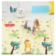 COMPRAPO - ALFOMBRA GOMA EVA ANTIGOLPES JIRAFA UNICORNIOS 180x200