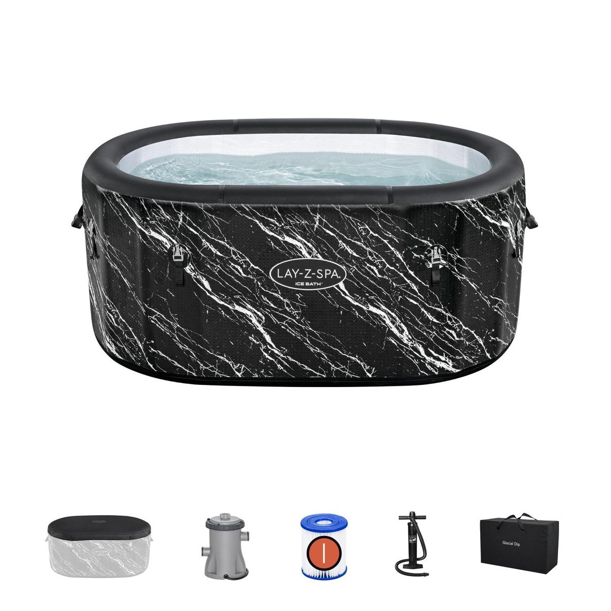 BESTWAY - Tina de Hielo Ice Bath Portatil Bestway 2 personas con fitro