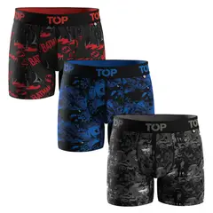 TOP - Bóxer Medio Algodón DC Pack 3 C19